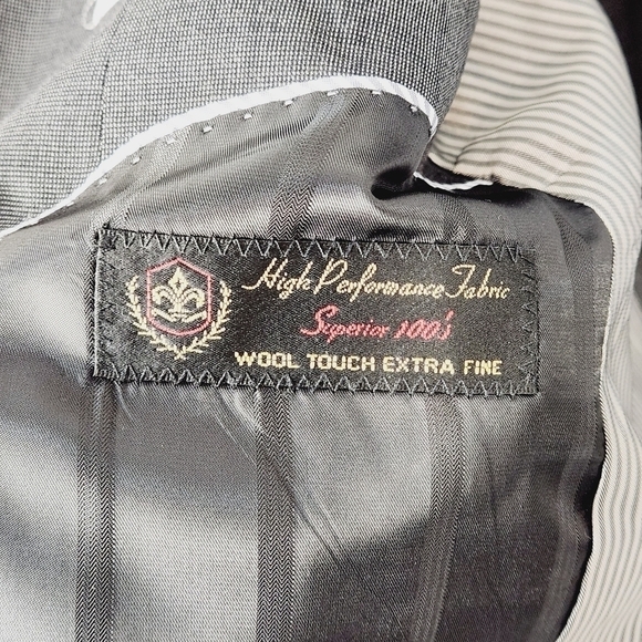 MEN’S Cigliano Tailored Tradition Collection Suit Jacket Grey Size: 38 - Picture 7 of 13